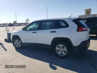 2016 Jeep Cherokee Sport с VIN 1C4PJLAB5GW233814, выставлен на аукционе Copart как лот 47597045 с пробегом 72 605 миль миль и Списание • Salvage title. История ставок и продаж доступна на DreamBid. Изображение 2.