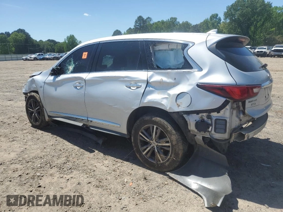 2019 Infiniti QX60 Pure с VIN 5N1DL0MM7KC549035, выставлен на аукционе Copart как лот 53908285 с пробегом 188 419 миль миль и На запчасти • Non repairable. История ставок и продаж доступна на DreamBid. Изображение 2.
