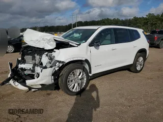 2024 GMC Acadia FWD Elevation z VIN 1GKENKKS6RJ218506, wystawiony jako Copart lot #79027344 z przebiegiem 2260 mil mil oraz Szkody całkowita. Historia ofert i sprzedaży dostępna na DreamBid. Obrazek 1.