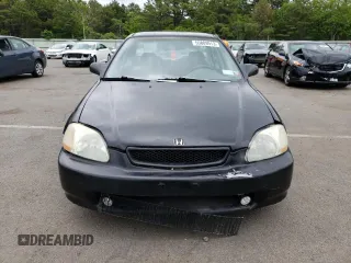 1998 Honda Civic LX with VIN 2HGEJ667XWH522537, listed as a Copart auction lot 49333155 with 261,684 mi miles and Non Repairable. Bid and sale history available at carsss.com. Image 5.