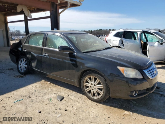 2008 Toyota Avalon XL with VIN 4T1BK36B18U258735, listed as a Copart auction lot 46113825 with 144,572 mi miles and Salvage Title. Bid and sale history available at carsss.com. Image 4.