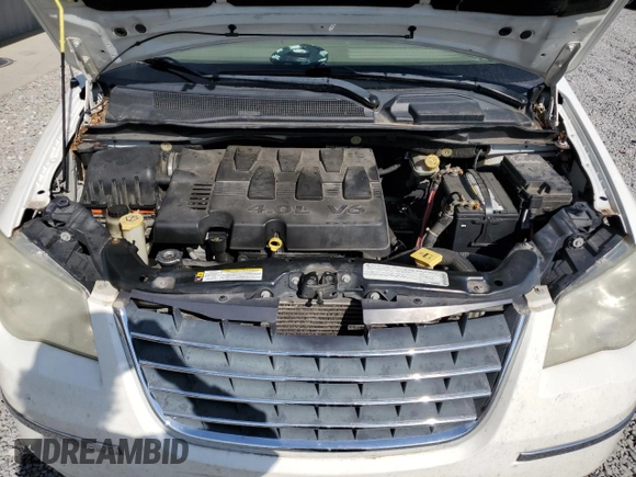 2010 Chrysler Town & Country Limited with VIN 2A4RR6DX4AR133966, listed as a Copart auction lot 51461885 with 172,482 mi miles and Salvage Title. Bid and sale history available at carsss.com. Image 12.