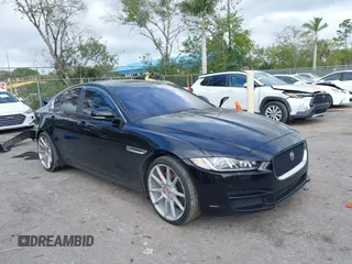 2017 Jaguar XE 25t Premium with VIN SAJAD4BG7HA969540, listed as a IAAI auction lot 41724070 with 1 mi miles. Bid and sale history available at carsss.com. Image 1.