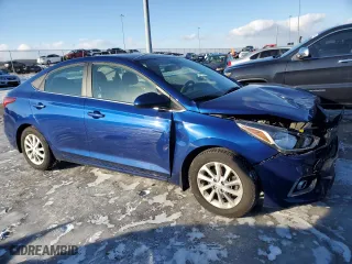 2021 Hyundai Accent SE with VIN 3KPC24A64ME136615, listed as a Copart auction lot 41957605 with 50,827 mi miles and Salvage Title. Bid and sale history available at carsss.com. Image 4.