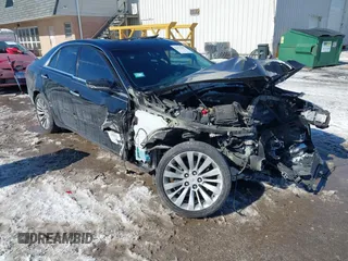 2014 Cadillac CTS Luxury AWD with VIN 1G6AX5SX3E0191673, listed as a IAAI auction lot 41617087 with 68,581 mi miles and . Bid and sale history available at carsss.com. Image 1.