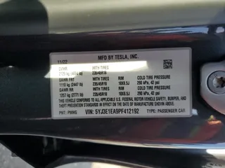2023 Tesla Model 3 с VIN 5YJ3E1EA9PF412192, выставлен на аукционе Copart как лот 52122045 с пробегом 72 230 миль миль и Списание • Salvage title. История ставок и продаж доступна на DreamBid. Изображение 15.