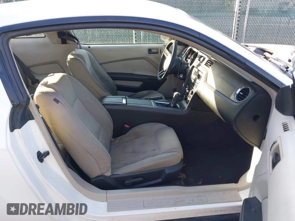 2010 Ford Mustang V6 with VIN 1ZVBP8AN7A5155689, listed as a IAAI auction lot 41775195 with 179,353 mi miles and . Bid and sale history available at DreamBid. Image 5.