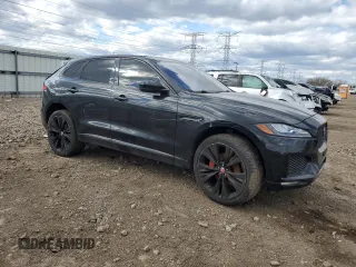 2017 Jaguar F-Pace S with VIN SADCM2BV9HA494620, listed as a Copart auction lot 53371795 with 79,861 mi miles and Salvage title. Bid and sale history available at DreamBid. Image 4.