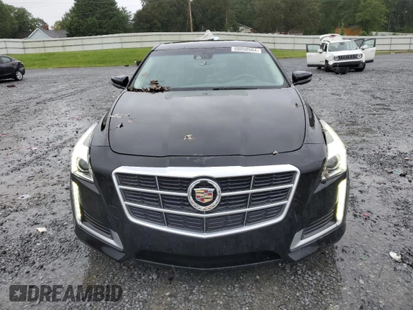 2014 Cadillac CTS Luxury RWD with VIN 1G6AR5SX4E0196780, listed as a Copart auction lot 68050504 with 83,140 mi miles and Salvage Title. Bid and sale history available at carsss.com. Image 5.