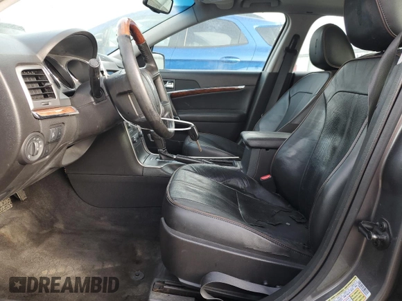 2010 Lincoln MKZ with VIN 3LNHL2JC9AR650943, listed as a Copart auction lot 87597055 with 257,655 mi miles and Salvage Title. Bid and sale history available at carsss.com. Image 7.