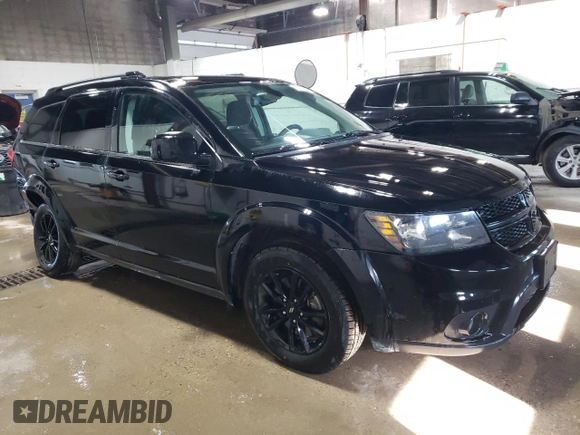 2019 Dodge Journey SE with VIN 3C4PDCBB1KT778770, listed as a Copart auction lot 44817635 with 118,649 mi miles and Salvage Title. Bid and sale history available at DreamBid. Image 4.