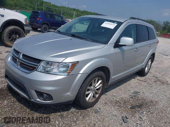 2014 Dodge Journey SXT z VIN 3C4PDCBB0ET133029, wystawiony jako IAAI lot #42434575 z przebiegiem 218 609 mil mil oraz . Historia ofert i sprzedaży dostępna na DreamBid. Obrazek 2.