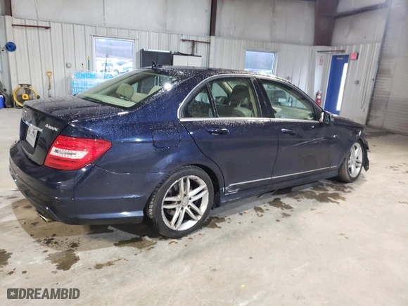 2012 Mercedes-Benz C-Class C 300 Sport with VIN WDDGF8BB7CA724444, listed as a Copart auction lot 51958845 with 154,250 mi miles and Clean Title. Bid and sale history available at carsss.com. Image 3.