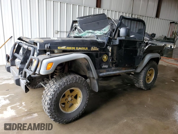 2006 Jeep Wrangler Sport z VIN 1J4FA49SX6P718734, wystawiony jako Copart lot #56516095 z przebiegiem 127 184 mil mil oraz Szkoda całkowita • Salvage title. Historia ofert i sprzedaży dostępna na DreamBid. Obrazek 1.