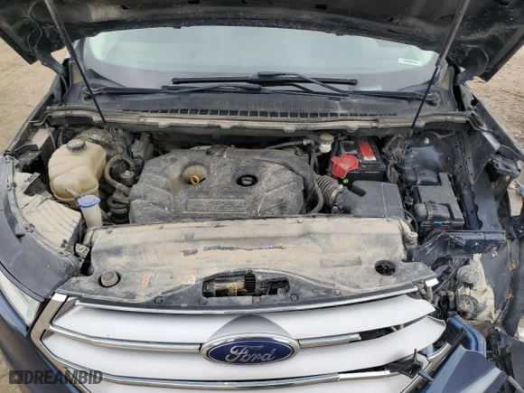 2017 Ford Edge SE with VIN 2FMPK4G91HBC62295, listed as a Copart auction lot 53125655 with 158,546 mi miles and Clean Title. Bid and sale history available at carsss.com. Image 12.