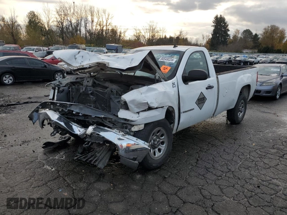 2008 GMC Sierra 1500 Work Truck with VIN 1GTEC14C18Z306686, listed as a Copart auction lot 80549224 with Not provided miles and Salvage title. Bid and sale history available at DreamBid. Image 1.