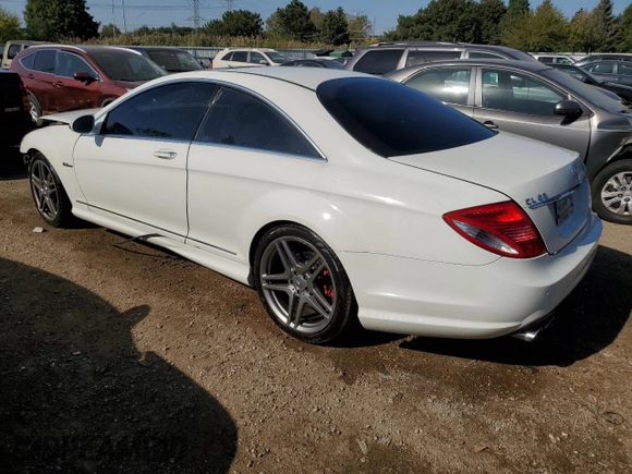 2008 Mercedes-Benz CL-Class V8 AMG with VIN WDDEJ77X88A013475, listed as a Copart auction lot 73311624 with 133,083 mi miles and Salvage Title. Bid and sale history available at carsss.com. Image 2.