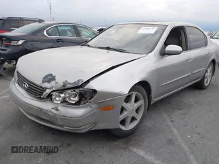 2003 Infiniti I35 Luxury with VIN JNKDA31A73T112643, listed as a IAAI auction lot 41896135 with 145,011 mi miles. Bid and sale history available at carsss.com. Image 2.