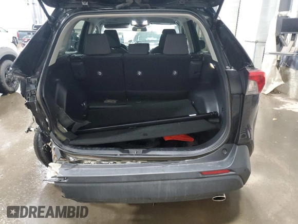 2024 Toyota RAV4 XLE with VIN 2T3P1RFV7RW455682, listed as a Copart auction lot 48234455 with 25,953 mi miles and Salvage Title. Bid and sale history available at DreamBid. Image 6.