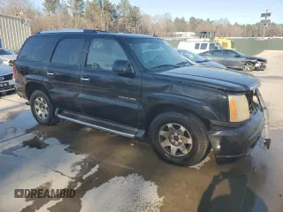 2003 Cadillac Escalade with VIN 1GYEC63T63R187390, listed as a Copart auction lot 89055315 with Not provided miles and Salvage title. Bid and sale history available at DreamBid. Image 4.
