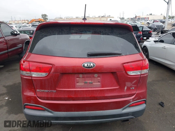 2016 Kia Sorento LX with VIN 5XYPGDA56GG134690, listed as a IAAI auction lot 41785549 with 131,471 mi miles. Bid and sale history available at carsss.com. Image 17.