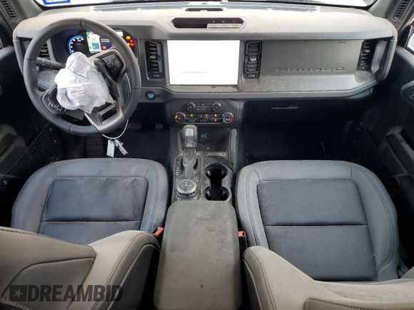 2024 Ford Bronco Big Bend with VIN 1FMDE7BH0RLA32534, listed as a Copart auction lot 49635935 with 15,900 mi miles and Salvage Title. Bid and sale history available at DreamBid. Image 8.
