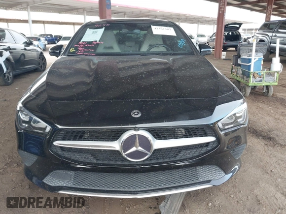 2020 Mercedes-Benz CLA 250 with VIN W1K5J4HB9LN092495, listed as a IAAI auction lot 42381587 with 59,860 mi miles and . Bid and sale history available at DreamBid. Image 12.