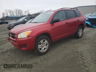 2010 Toyota RAV4 with VIN JTMZF4DV9A5023736, listed as a Copart auction lot 44595515 with 136,810 mi miles and Salvage Title. Bid and sale history available at carsss.com. Image 1.