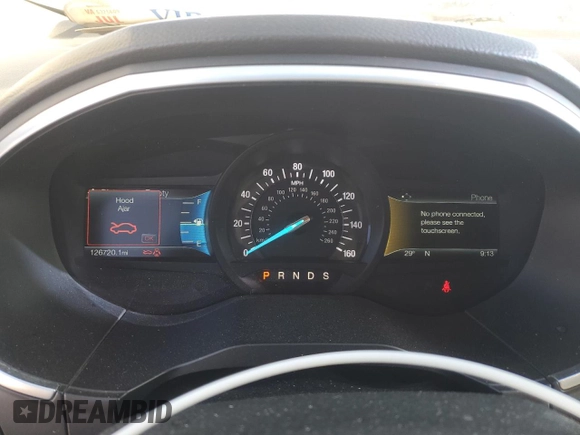 2018 Ford Edge Titanium with VIN 2FMPK4K85JBB36512, listed as a Copart auction lot 45997105 with 126,720 mi miles and Salvage Title. Bid and sale history available at carsss.com. Image 9.