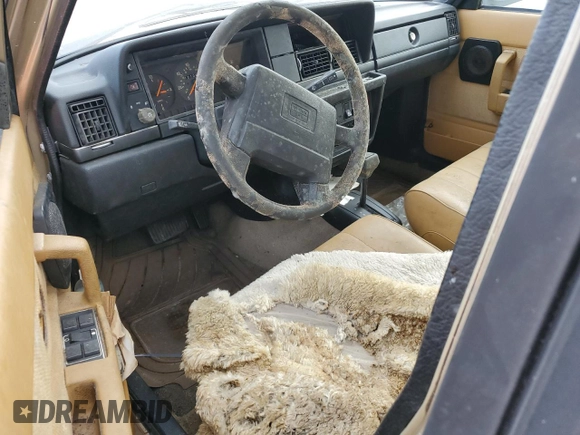 1993 Volvo 240 with VIN YV1AW8808P1945301, listed as a Copart auction lot 76269044 with 121,083 mi miles and Non repairable. Bid and sale history available at DreamBid. Image 8.