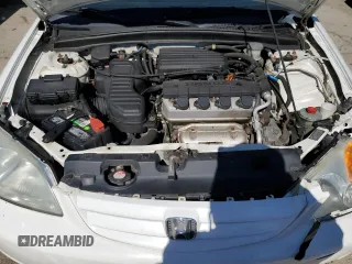 2003 Honda Civic LX with VIN 1HGES16503L020391, listed as a Copart auction lot 47292505 with 127,120 mi miles and Salvage Title. Bid and sale history available at carsss.com. Image 11.