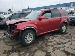 2008 Mercury Mariner Premier with VIN 4M2CU97188KJ18683, listed as a Copart auction lot 83856704 with 100,230 mi miles and Clean Title. Bid and sale history available at carsss.com. Image 1.