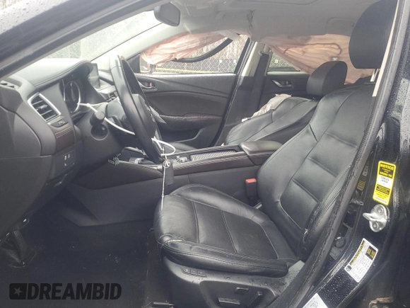 2016 Mazda 6 i Grand Touring with VIN JM1GJ1W53G1475036, listed as a Copart auction lot 86428734 with 123,416 mi miles and Salvage Title. Bid and sale history available at DreamBid. Image 7.