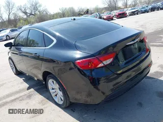 2015 Chrysler 200 Limited with VIN 1C3CCCAB6FN598486, listed as a IAAI auction lot 41910182 with 193,369 mi miles and . Bid and sale history available at DreamBid. Image 3.