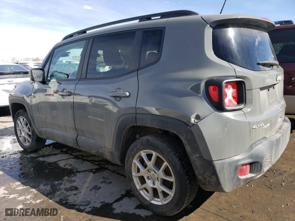 2021 Jeep Renegade Latitude with VIN ZACNJDBB7MPM56325, listed as a Copart auction lot 46103245 with 79,395 mi miles and Salvage Title. Bid and sale history available at carsss.com. Image 2.