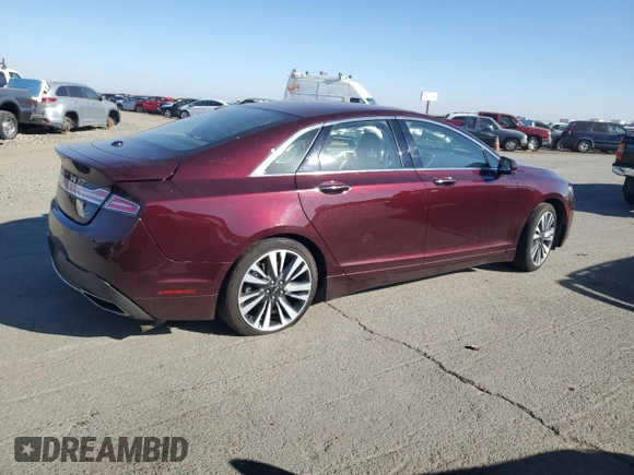 2018 Lincoln MKZ Hybrid Reserve with VIN 3LN6L5MU0JR621909, listed as a Copart auction lot 79300344 with 97,065 mi miles and Salvage title. Bid and sale history available at DreamBid. Image 3.