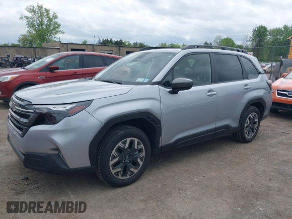 2025 Subaru Forester Premium z VIN JF2SLDDC1SH441525, wystawiony jako IAAI lot #42276340 z przebiegiem 6 389 mil mil oraz . Historia ofert i sprzedaży dostępna na DreamBid. Obrazek 20.