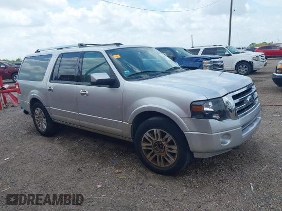 2011 Ford Expedition Max Limited z VIN 1FMJK2A52BEF55165, wystawiony jako IAAI lot #42467164 z przebiegiem 297 499 mil mil oraz . Historia ofert i sprzedaży dostępna na DreamBid. Obrazek 1.