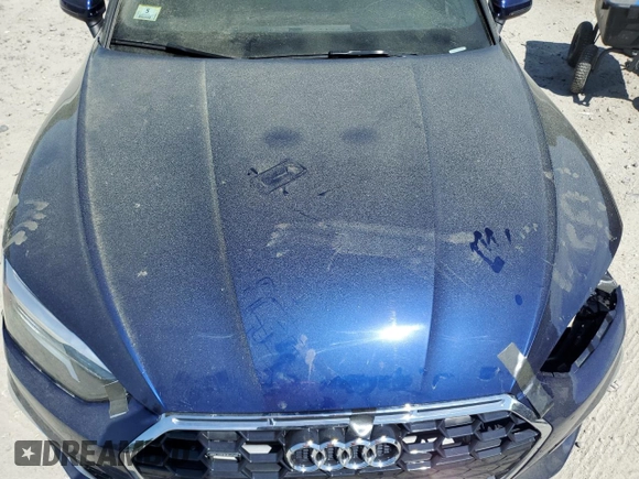 2022 Audi A5 Sportback S line Premium with VIN WAUDACF57NA010347, listed as a Copart auction lot 56671014 with 29,759 mi miles and Salvage Title. Bid and sale history available at carsss.com. Image 11.