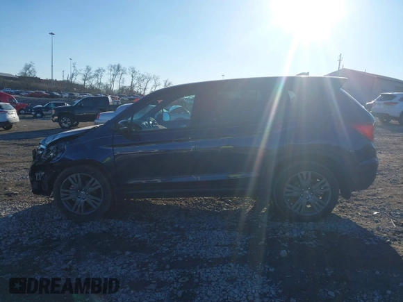 2019 Honda Passport EX-L with VIN 5FNYF7H50KB012132, listed as a IAAI auction lot 41327682 with 56,653 mi miles and . Bid and sale history available at carsss.com. Image 14.