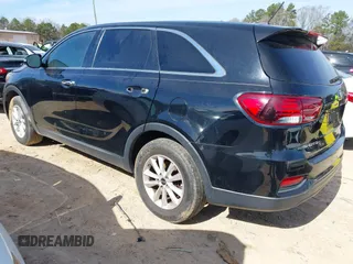 2019 Kia Sorento LX with VIN 5XYPG4A36KG538256, listed as a IAAI auction lot 41601031 with 1 mi miles. Bid and sale history available at carsss.com. Image 3.