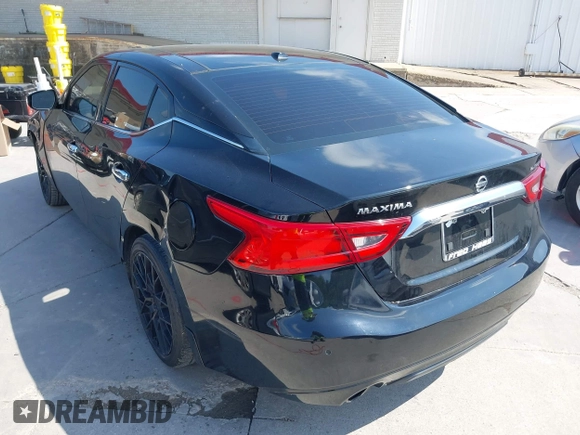 2017 Nissan Maxima SV z VIN 1N4AA6AP5HC399438, wystawiony jako IAAI lot #42436750 z przebiegiem 82 832 mil mil oraz . Historia ofert i sprzedaży dostępna na DreamBid. Obrazek 3.