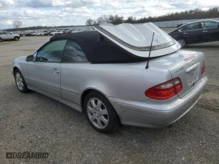 2001 Mercedes-Benz CLK-Class 3.2L with VIN WDBLK65G41T076173, listed as a Copart auction lot 46253745 with 175,868 mi miles and Clean Title. Bid and sale history available at carsss.com. Image 2.