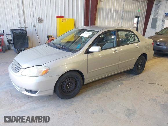 2003 Toyota Corolla CE with VIN 1NXBR32E73Z150110, listed as a IAAI auction lot 42057958 with 299,999 mi miles and . Bid and sale history available at DreamBid. Image 2.