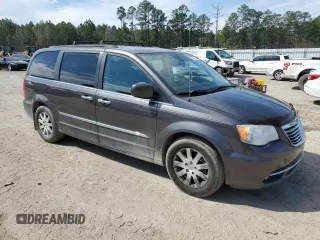 2015 Chrysler Town & Country Touring with VIN 2C4RC1BG0FR562039, listed as a Copart auction lot 46063525 with 181,458 mi miles and Salvage Title. Bid and sale history available at carsss.com. Image 4.