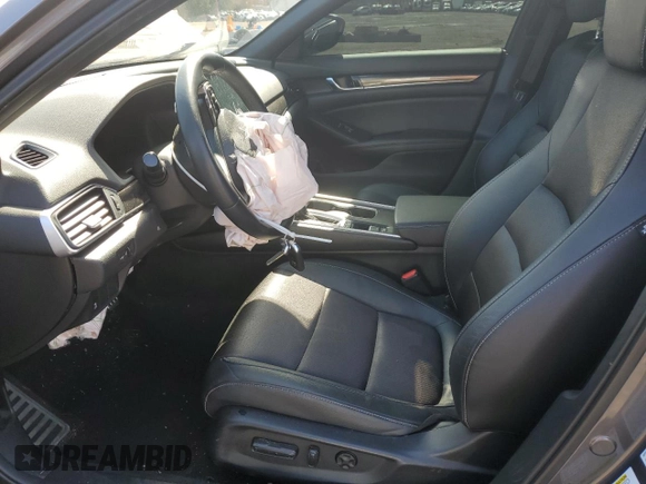 2019 Honda Accord Sedan Sport 1.5T with VIN 1HGCV1F30KA092215, listed as a Copart auction lot 51452845 with 144,414 mi miles and Salvage Title. Bid and sale history available at carsss.com. Image 7.