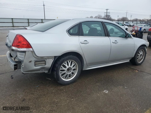 2009 Chevrolet Impala LS with VIN 2G1WB57N991258160, listed as a Copart auction lot 45682255 with NaN miles and Salvage Title. Bid and sale history available at carsss.com. Image 3.