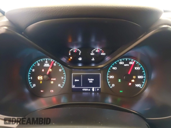2022 Chevrolet Colorado 4WD Work Truck with VIN 1GCGTBEN8N1181467, listed as a IAAI auction lot 42411033 with 47,024 mi miles and . Bid and sale history available at DreamBid. Image 7.