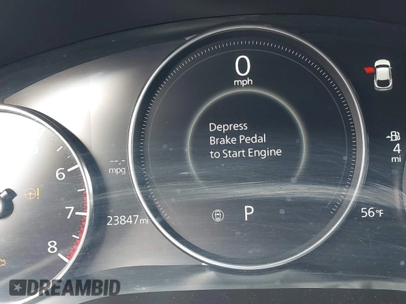 2023 Mazda CX-30 S Carbon Edition with VIN 3MVDMBCM7PM589019, listed as a IAAI auction lot 41251168 with 23,847 mi miles and . Bid and sale history available at DreamBid. Image 16.