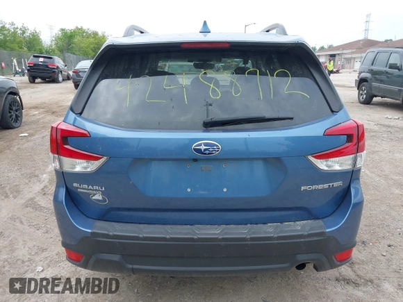 2019 Subaru Forester Premium with VIN JF2SKAGCXKH442640, listed as a IAAI auction lot 42488712 with 37,964 mi miles and . Bid and sale history available at DreamBid. Image 16.